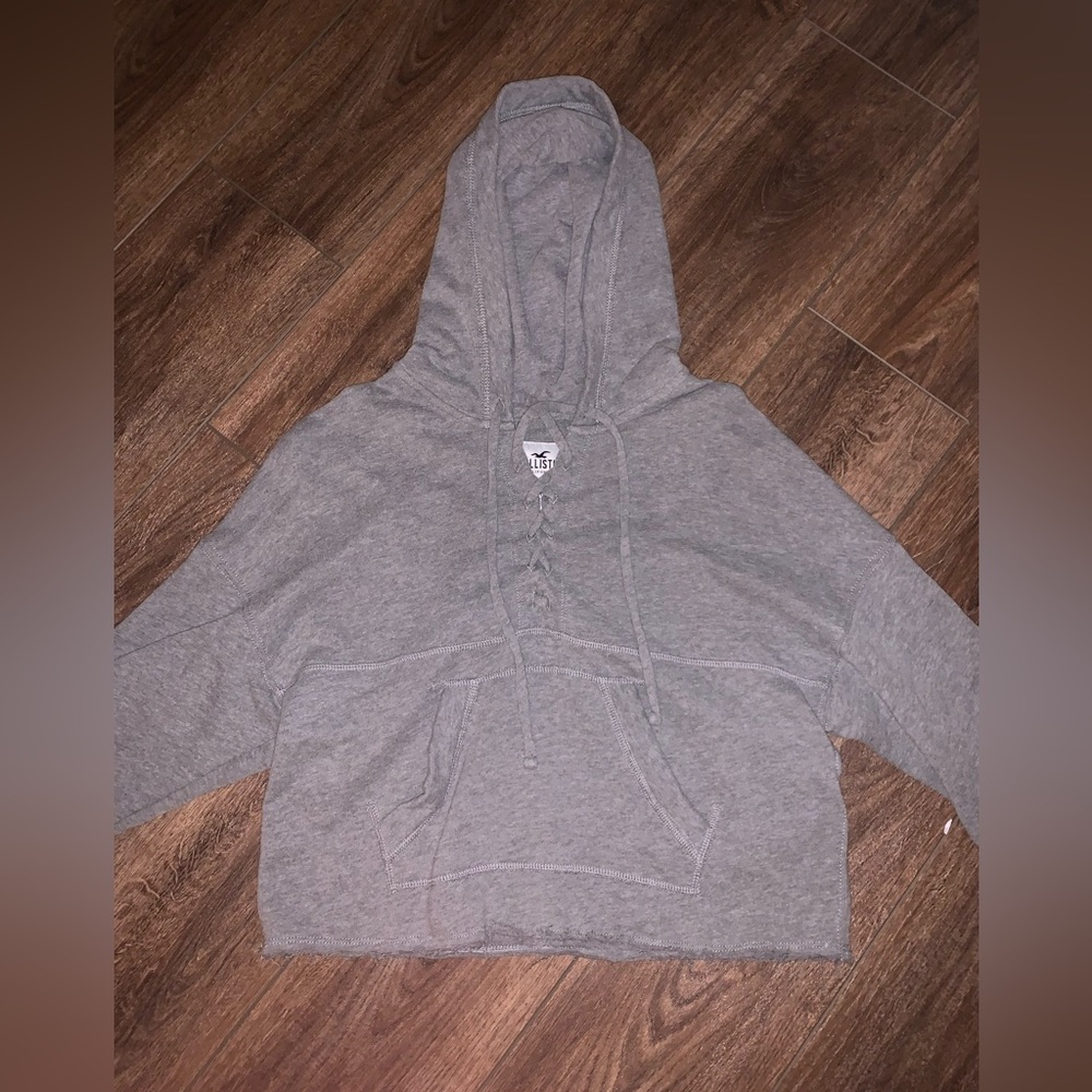 Lace-up Pullover